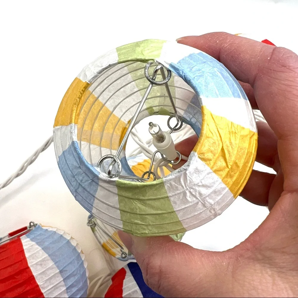 Fun Paper Lantern String Lights